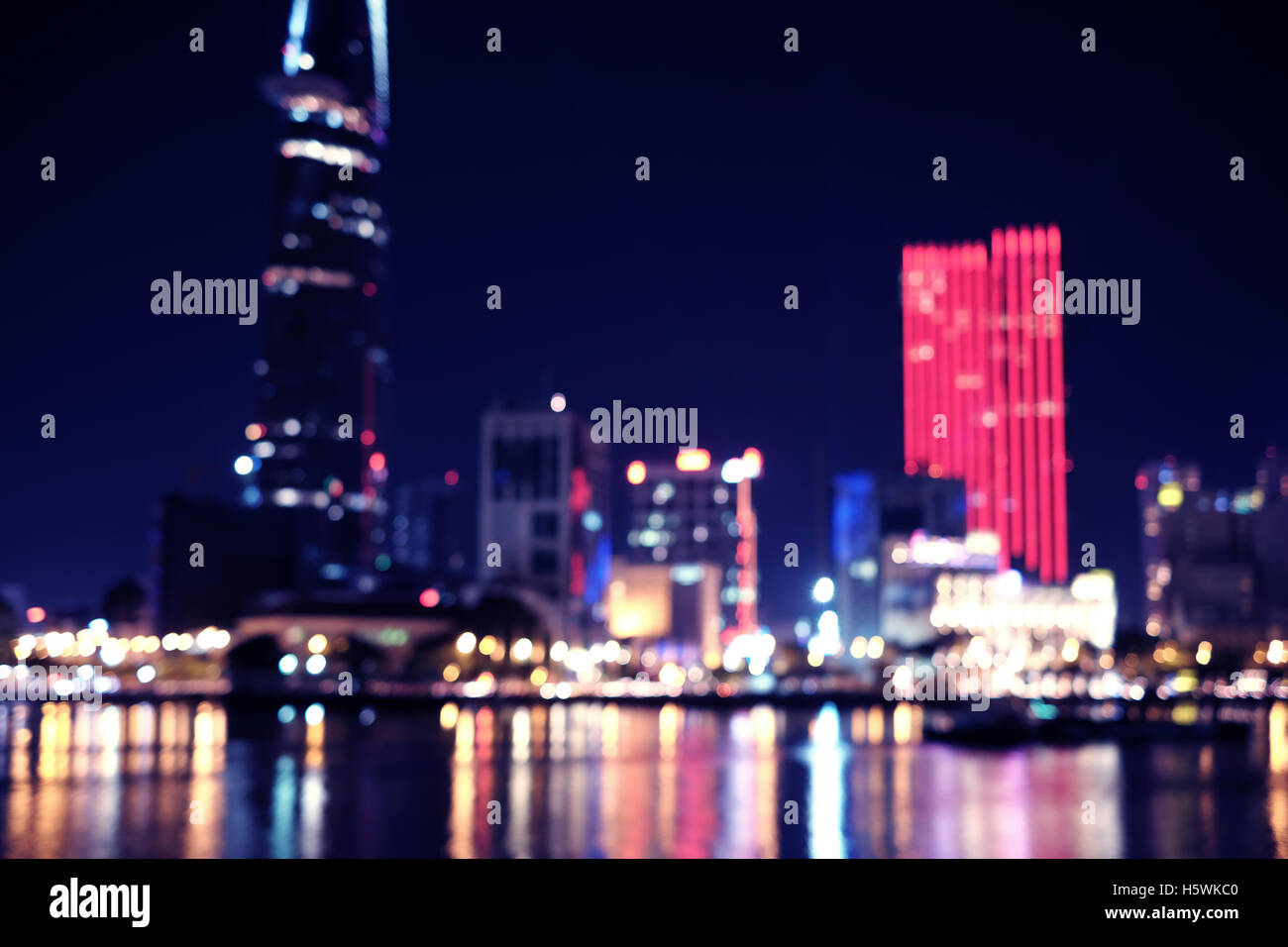 City light at night Stock Photo Alamy