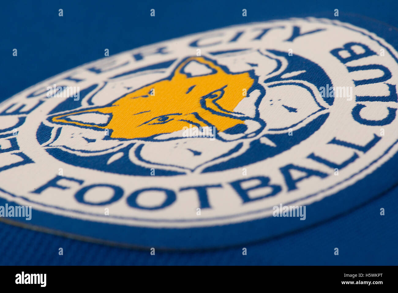 Premier League Champions Leicester City football club badge Stock Photo