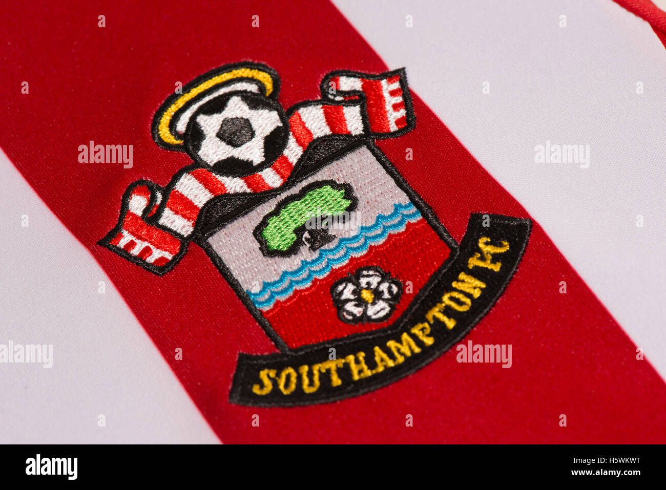 Premier League Southampton Football Club Badge Stock Photo Alamy