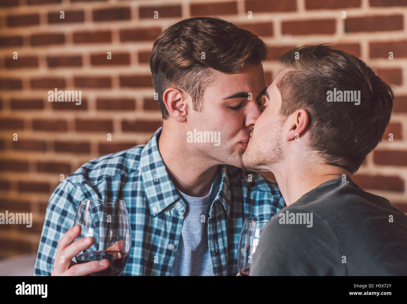 They couldn't be any more in love Stock Photo