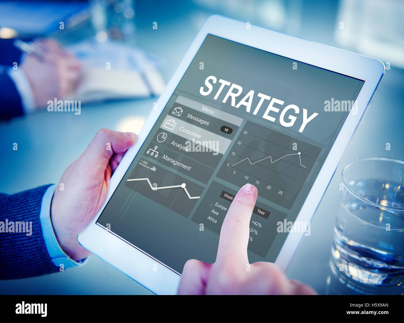 Advertising Analysis Branding Strategy Concept Stock Photo - Alamy