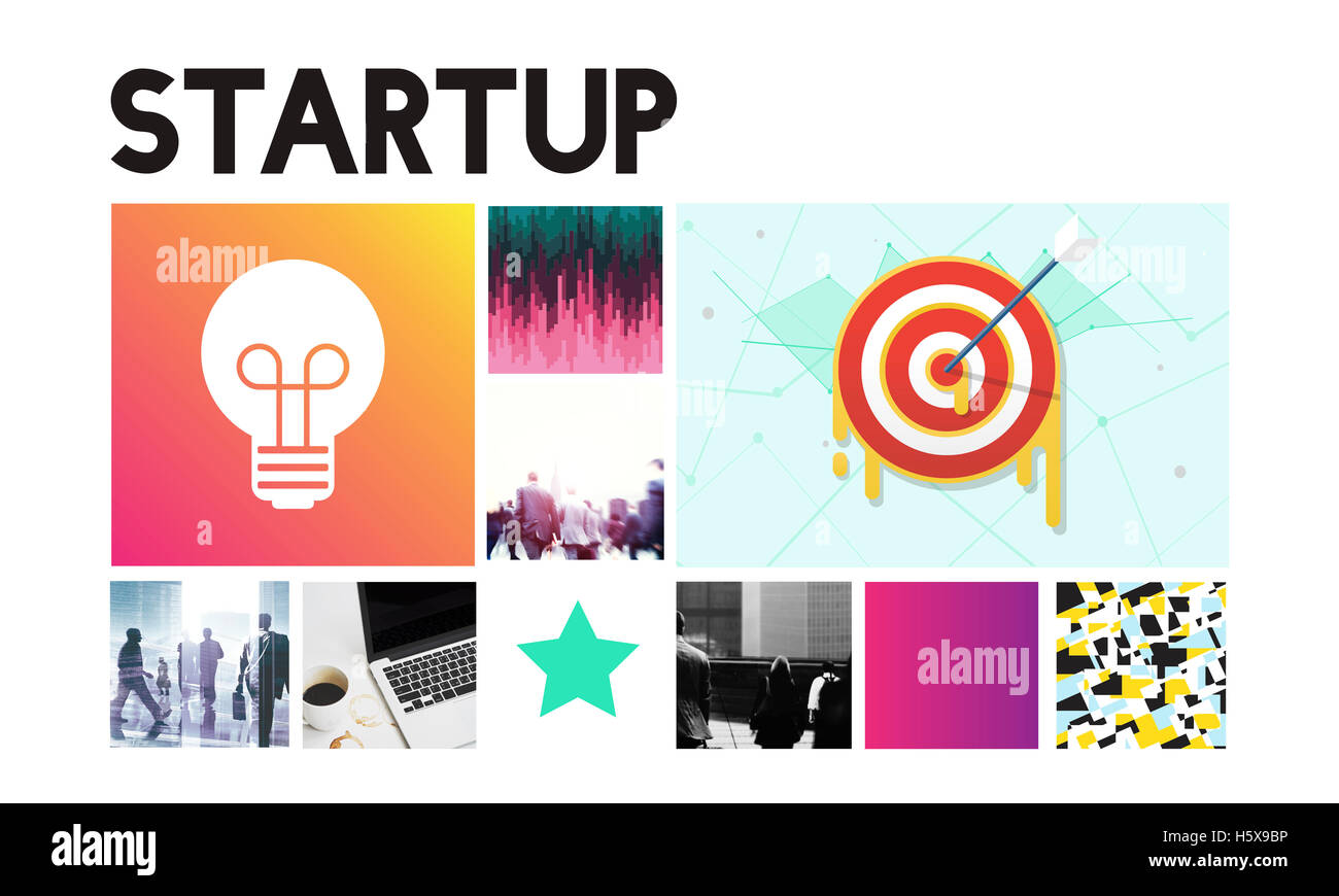 Startup Brand Marketing Vision Concept Stock Photo - Alamy