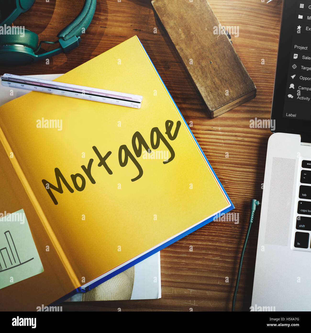 Mortgage Money Finance Property Concept Stock Photo