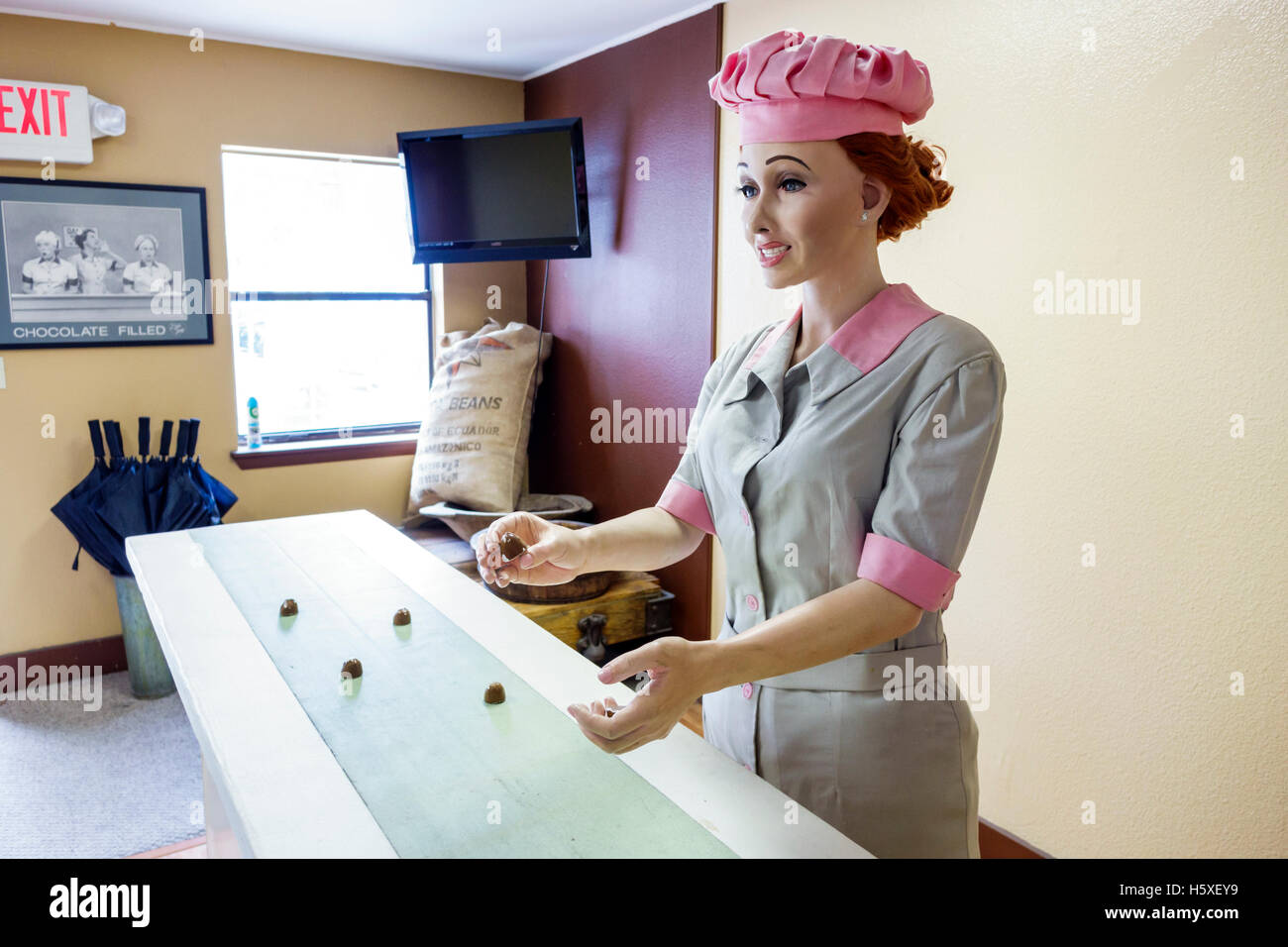 St. Saint Augustine Florida,Whetstone Chocolates,interior inside