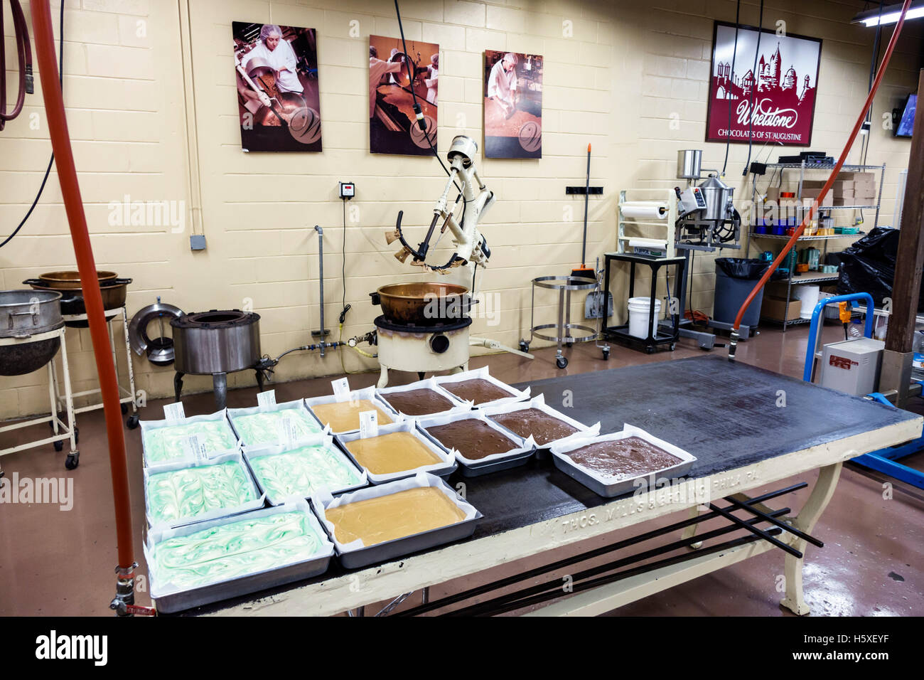 St. Saint Augustine Florida,Whetstone Chocolates,interior inside