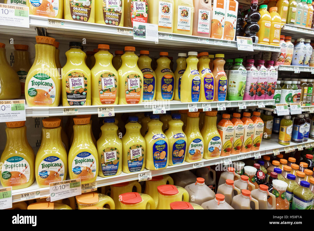 St. Saint Augustine Florida Publix Grocery Store supermarket food Stock