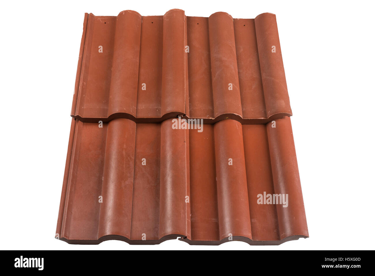 Red roof tiles Stock Photo - Alamy