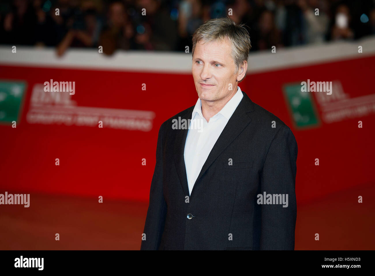 Viggo Mortensen attends the red carpet of Captain Fantastic at Rome Film Fest 2016 Stock Photo