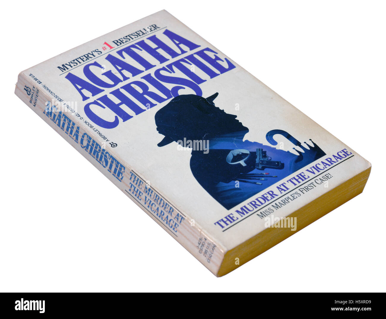 The Murder at the Vicarage by Agatha Christie Stock Photo