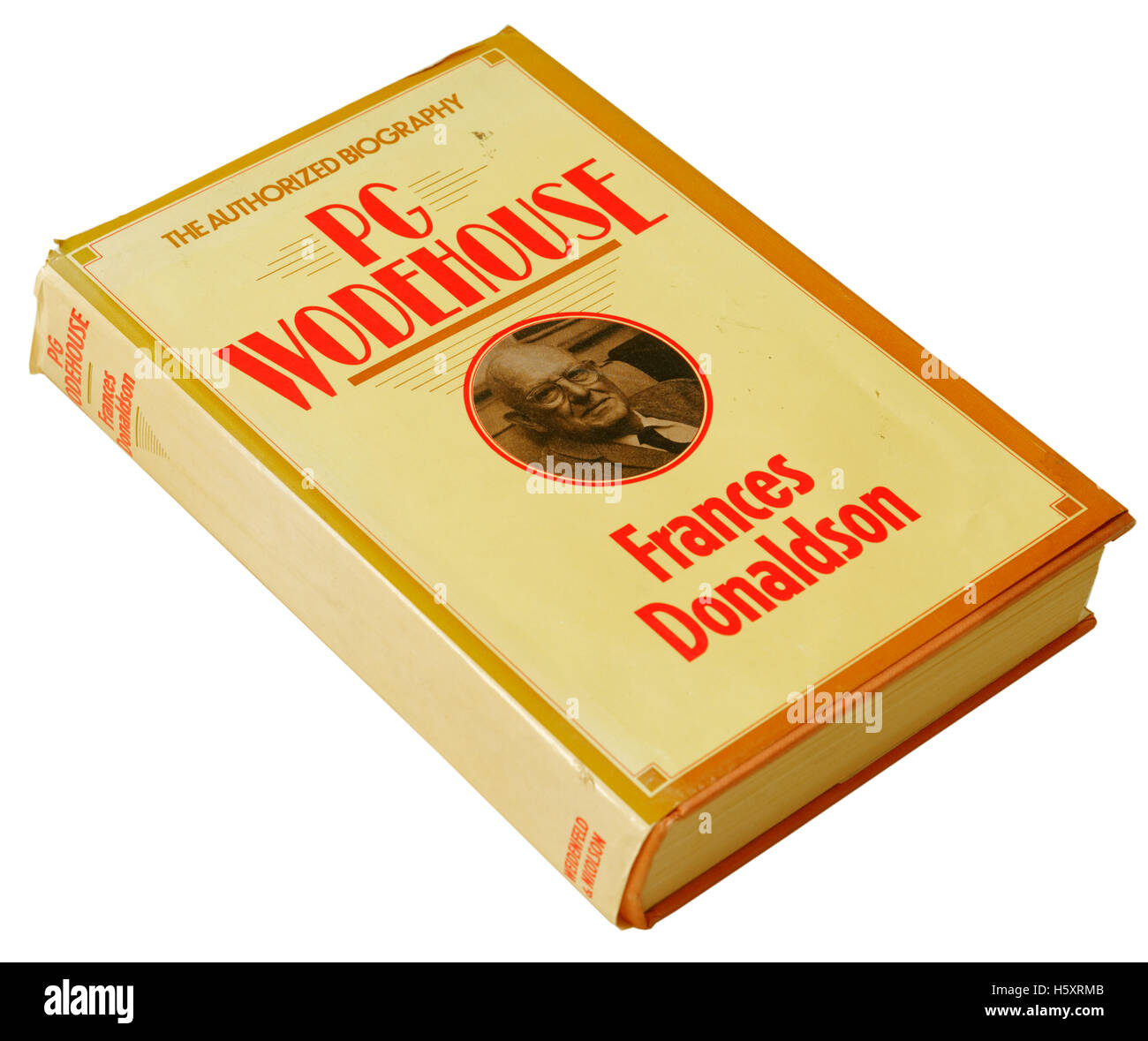Biography of PG Wodehouse by Frances Donaldson Stock Photo