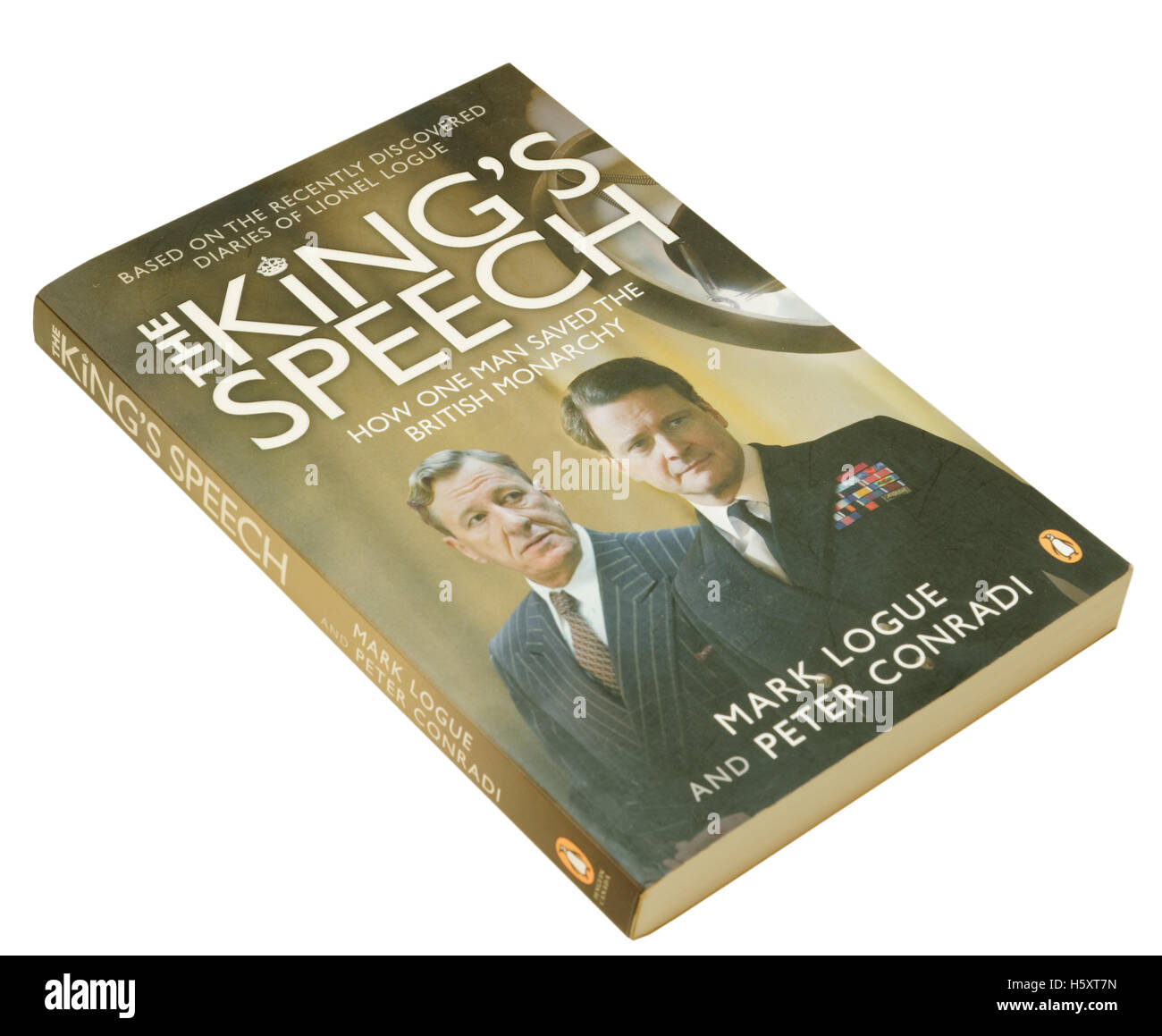 The King's Speech by Mark Logue and Peter Conradi Stock Photo