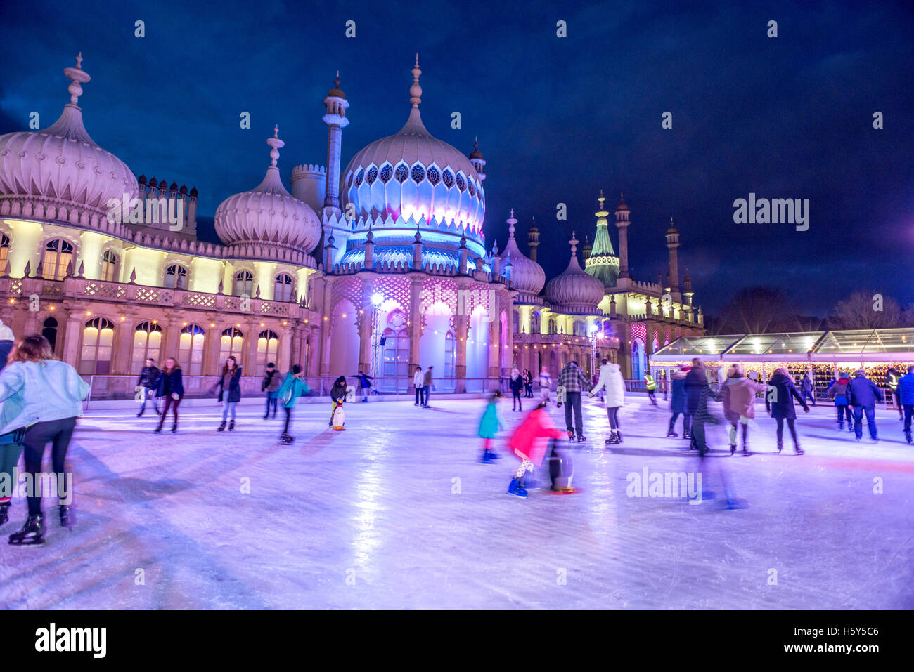 Brighton pavilion ice rink hires stock photography and images Alamy