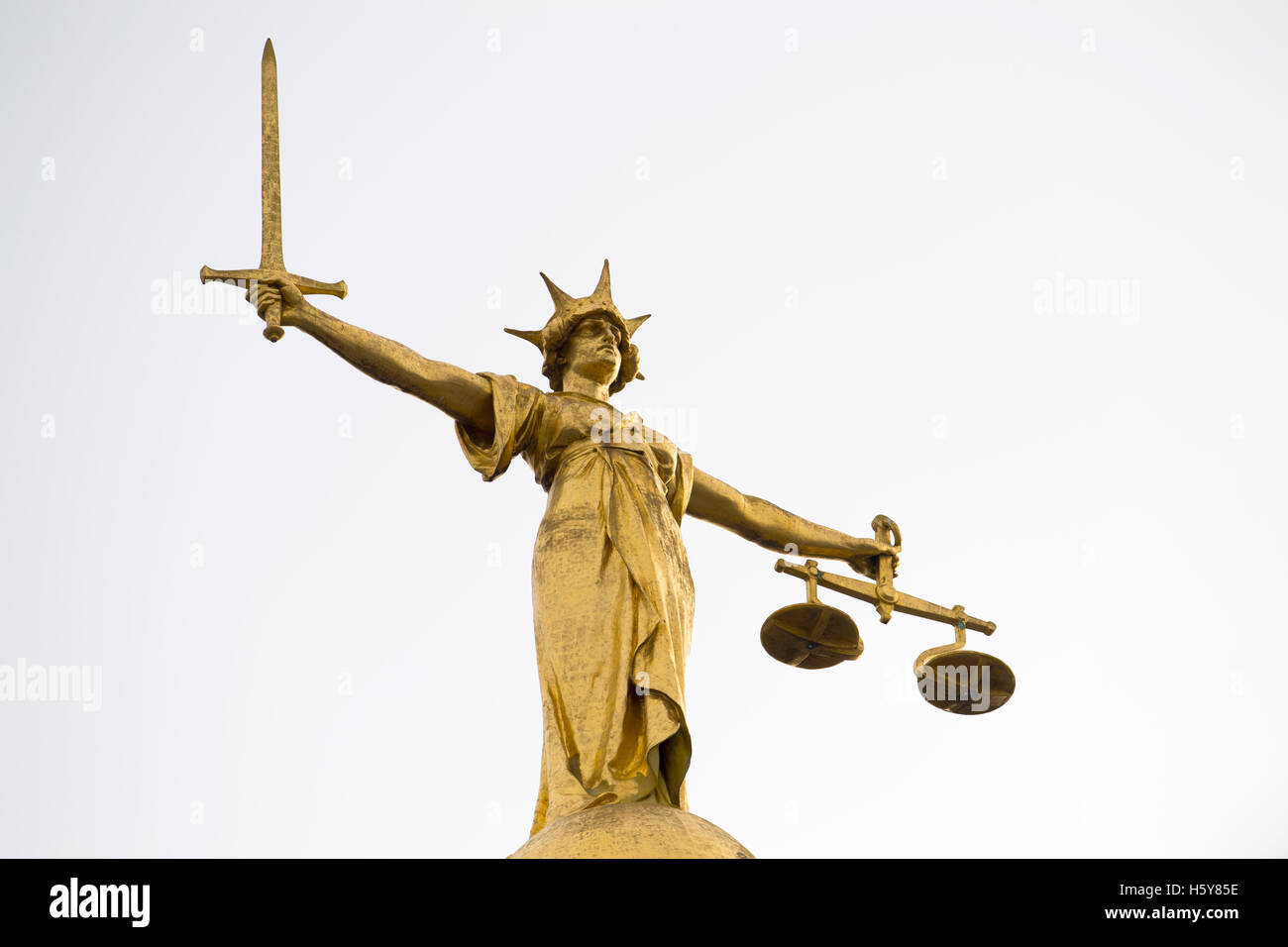 Blindfolded statue hires stock photography and images Alamy