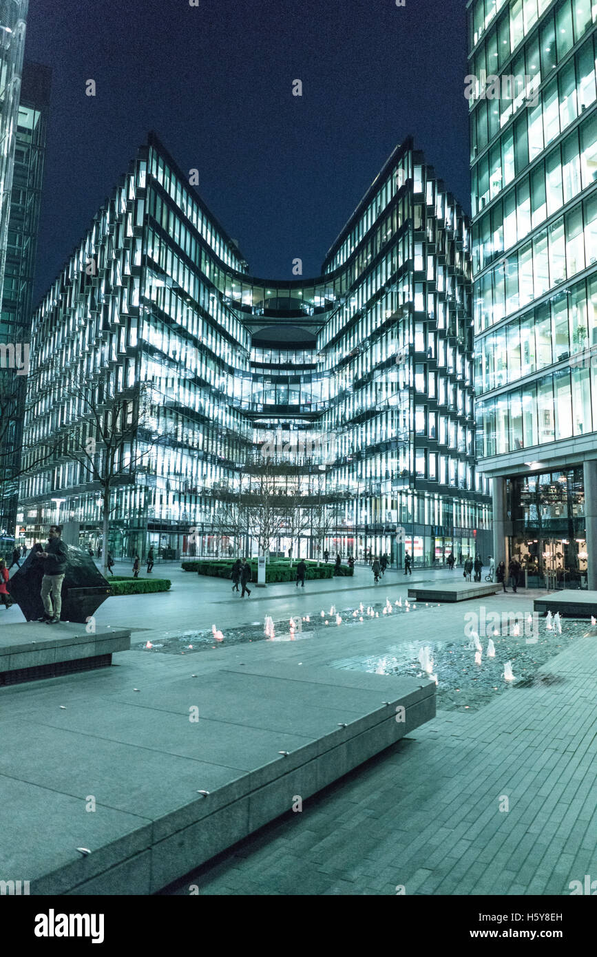 Office buildings at More London Riverside area - LONDON/ENGLAND ...