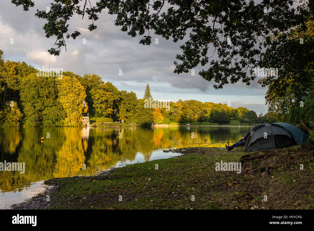 Shearwater Lake, Wiltshire, UK. 21st Oct, 2016. Shearwater, Longleat