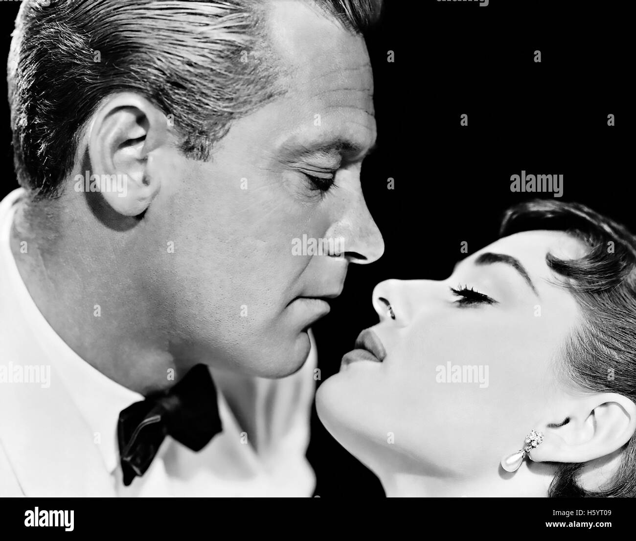 SABRINA (aka Sabrina Fair) 1954 Paramount film with Audrey Hepburn and William Holden Stock Photo