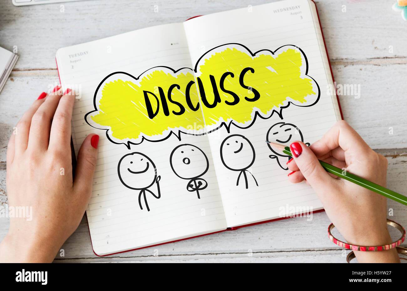 Communication Creative Thinking Ideas Concept Stock Photo - Alamy