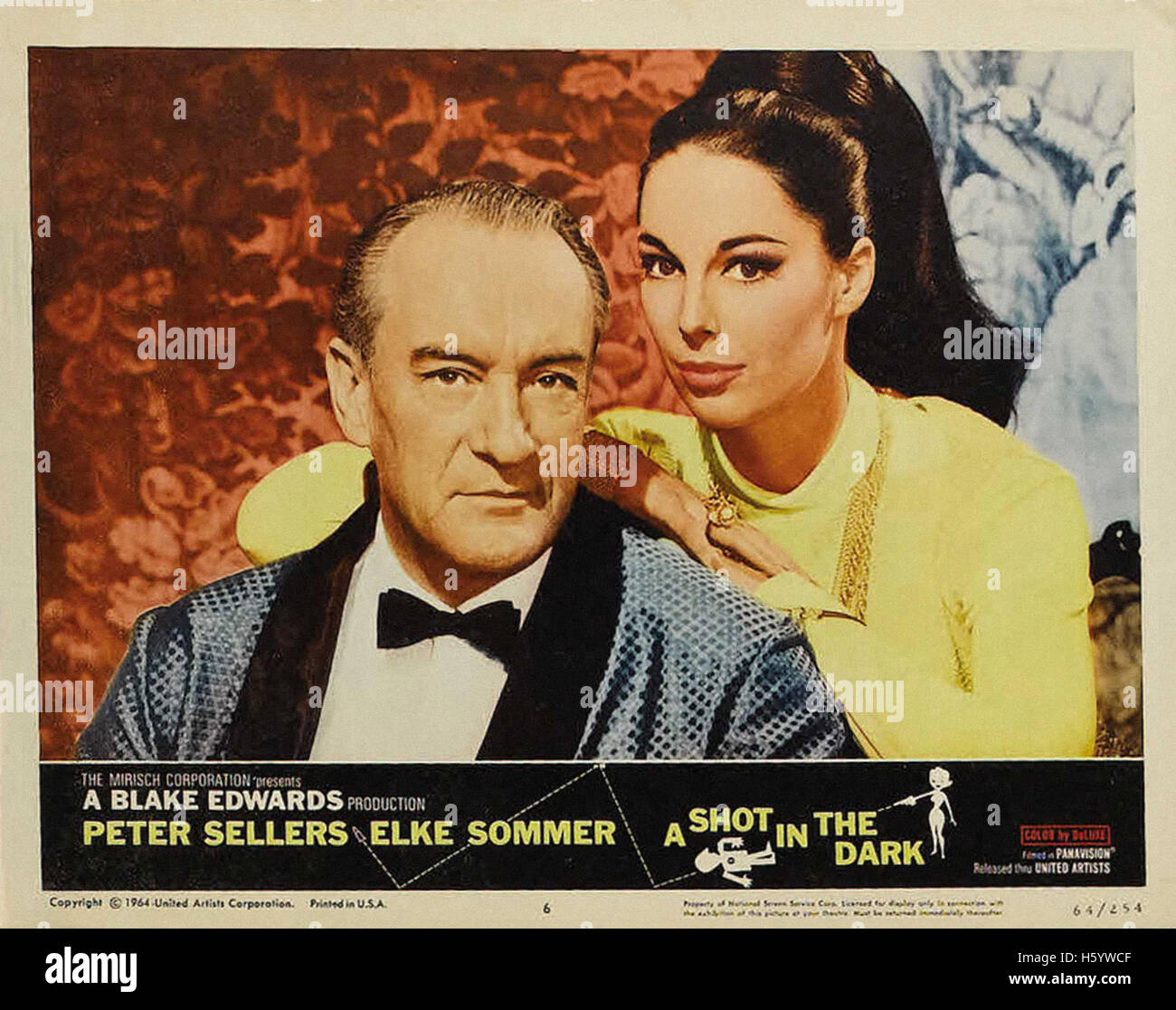 A Shot in the Dark (1964) - Movie Poster Stock Photo - Alamy