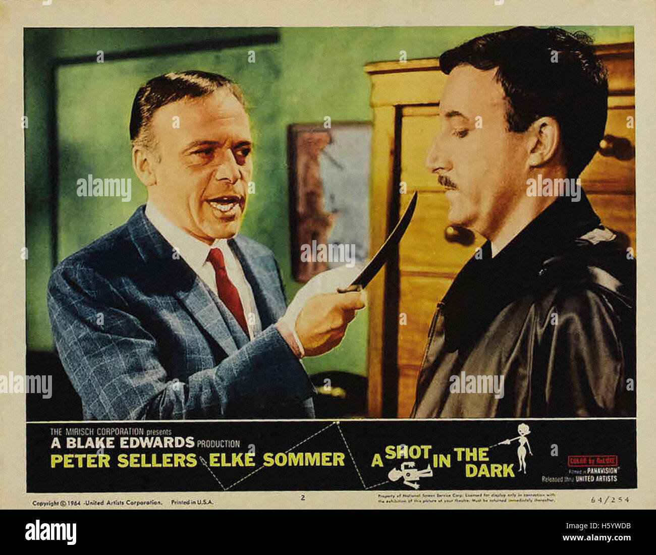 A Shot in the Dark (1964) - Movie Poster Stock Photo - Alamy