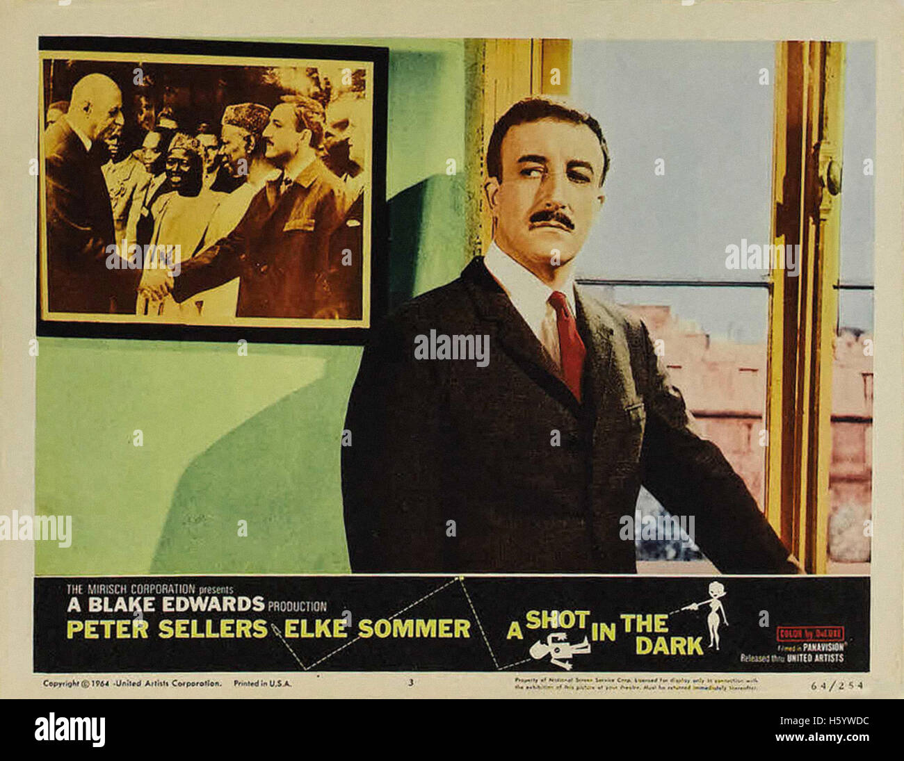 A Shot in the Dark (1964) - Movie Poster Stock Photo - Alamy