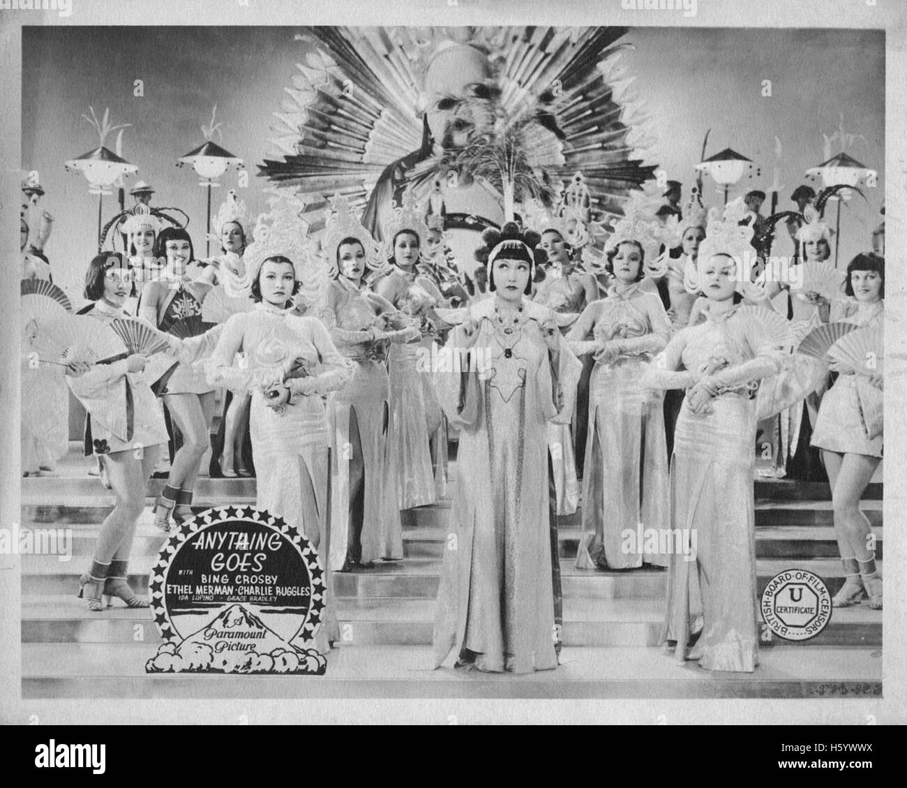 Anything Goes (1936) Movie Poster Stock Photo Alamy