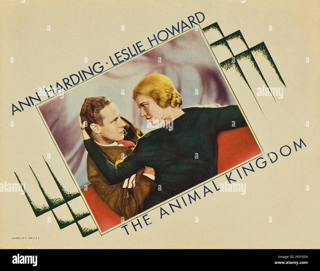 The Animal Kingdom - Movie Poster Stock Photo