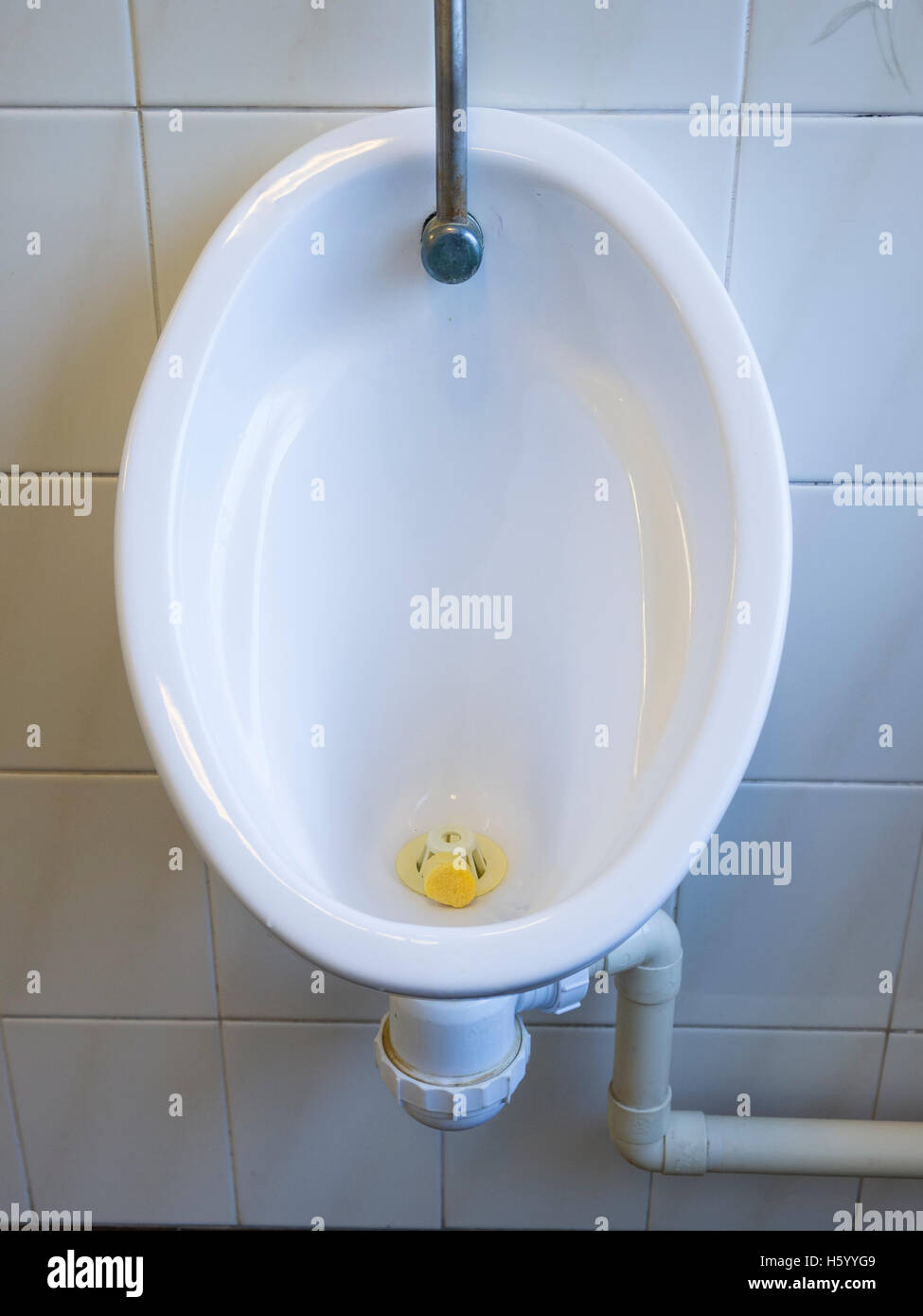 gents urinal Stock Photo