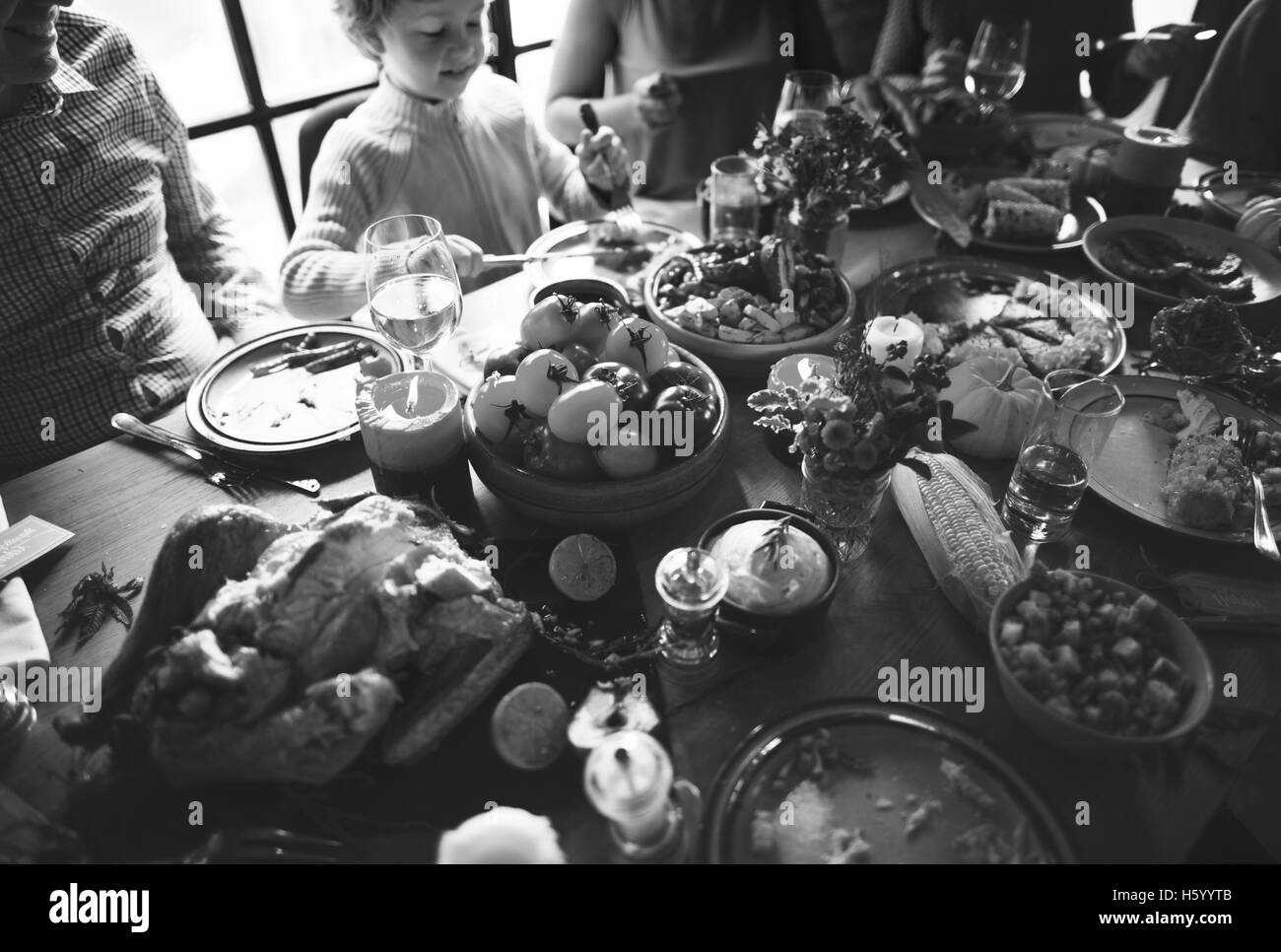 Thanksgiving Black And White Photography