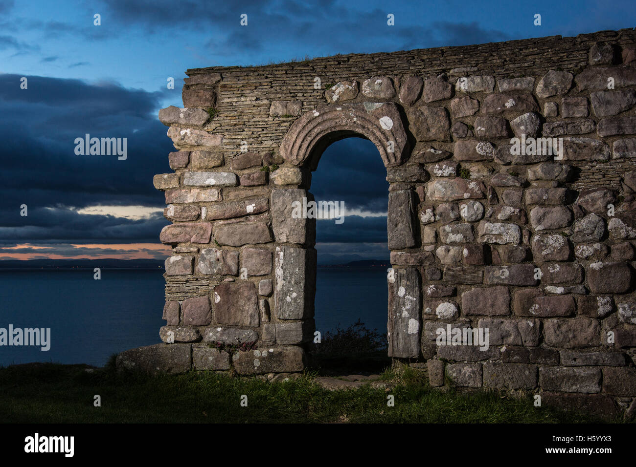 St Patrick's chapel, Heysham,Lancashire Stock Photo Alamy
