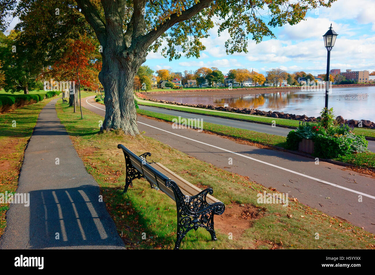 The waterfront at victoria park charlottetown prince edward island