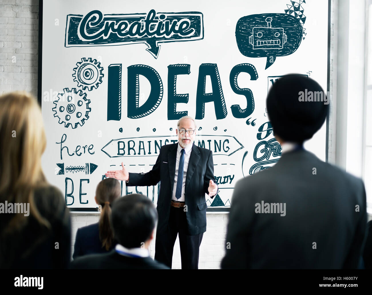 Ideas Brainstorming Strategy Graphic Concept Stock Photo - Alamy