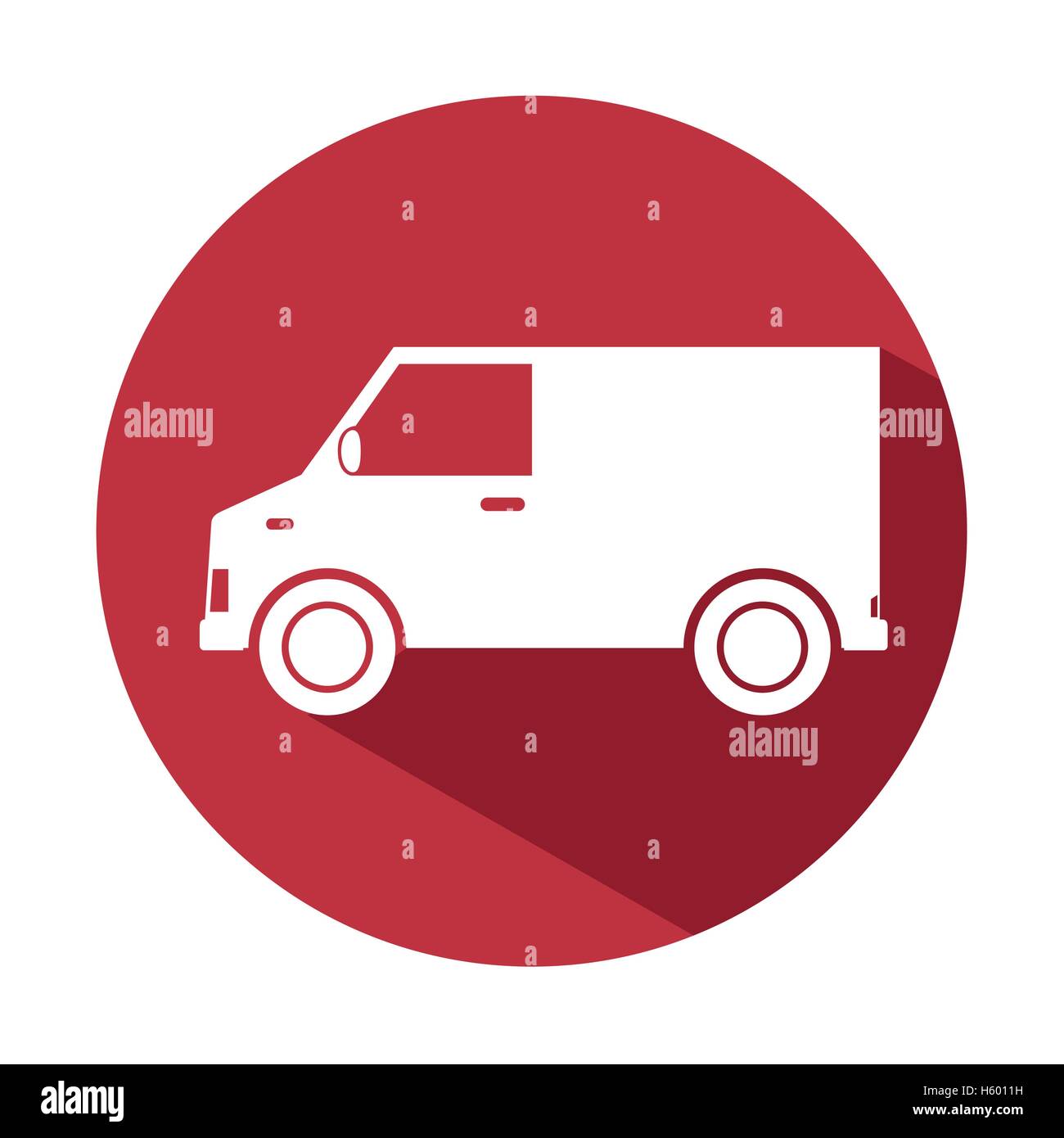 truck van delivery service design icon Stock Vector Image & Art - Alamy