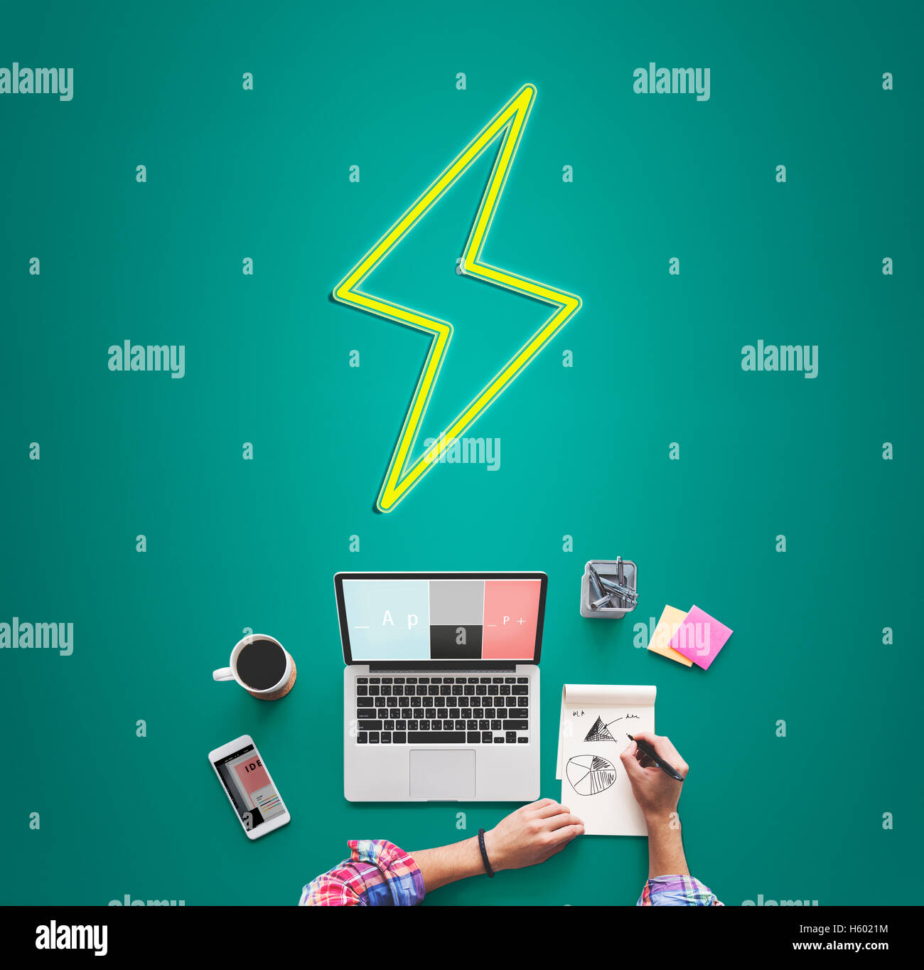 Creativity Ideas Lightning Imagination Inspiration Concept Stock Photo Creativity Ideas Lightning Imagination Inspiration Concept Stock Photo