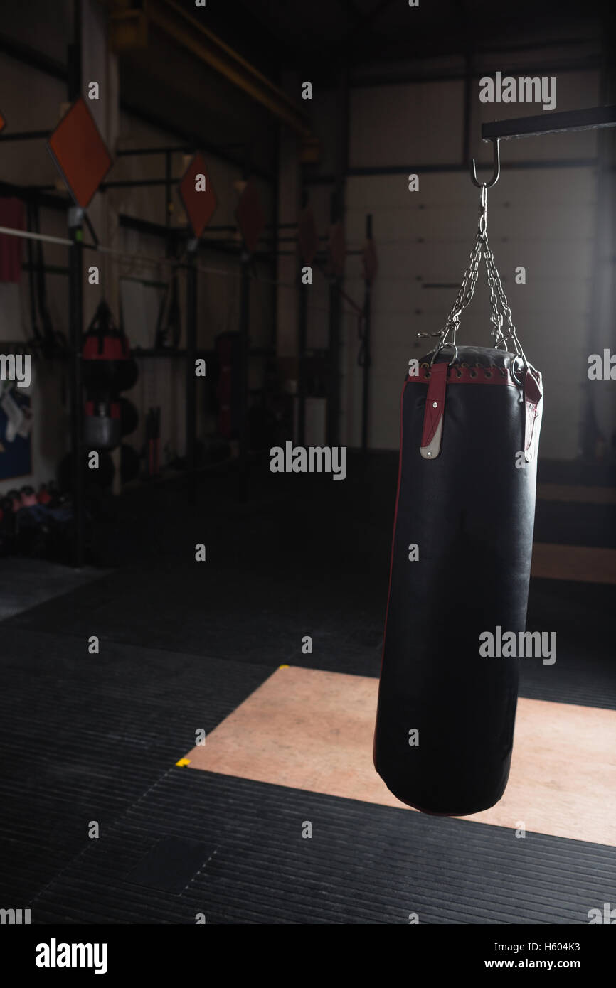 Punching bag for boxing or kick boxing sport Stock Photo Alamy