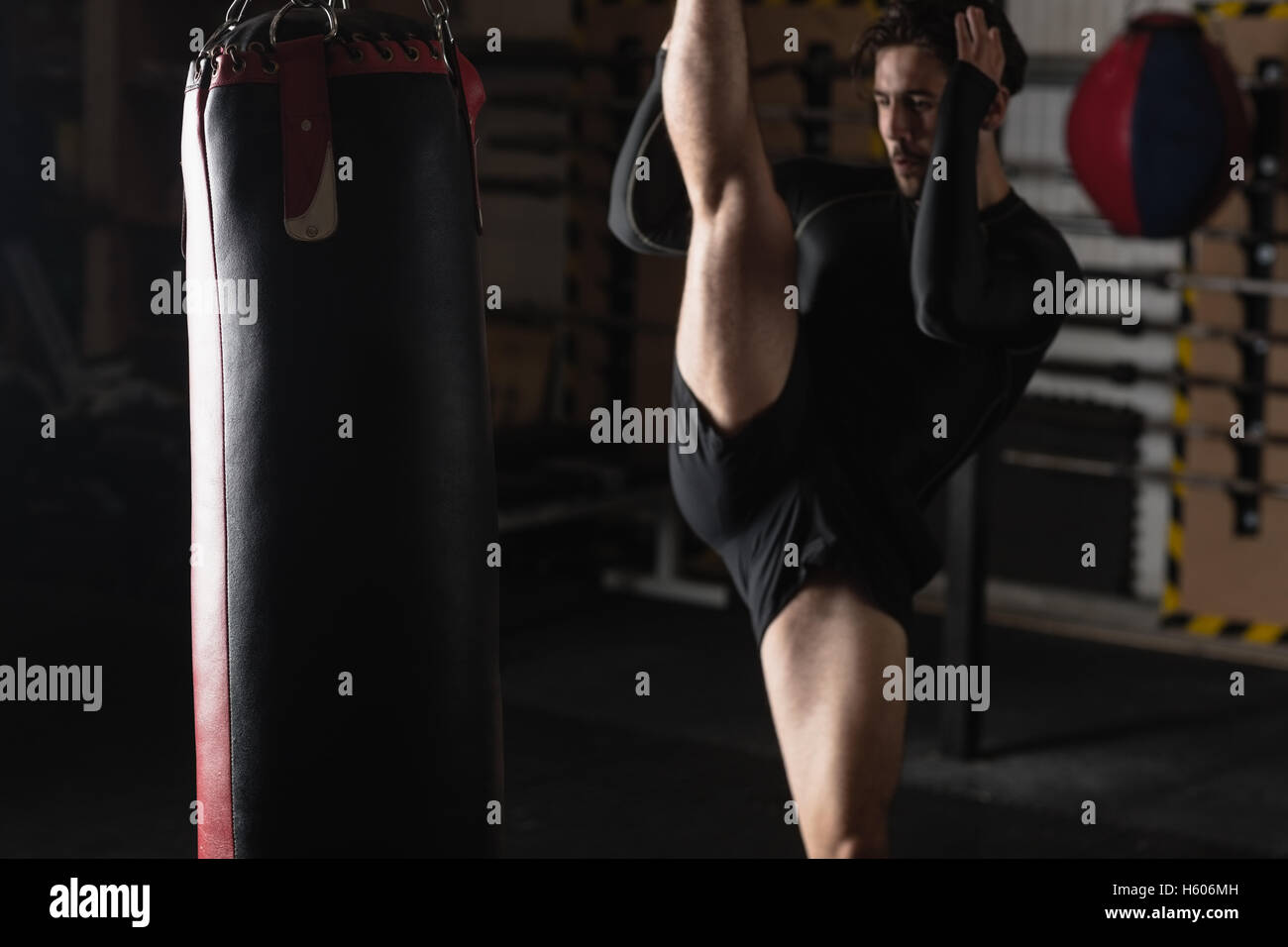 Boxer use various punch combinations, including the jab, hook, uppercut,  cross, swing, straight. Getting in close to make opponent on ropes and  knocko Stock Photo - Alamy