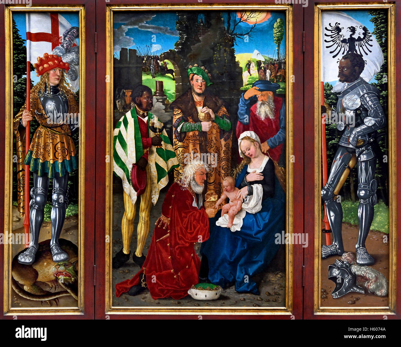 The adoration of the kings 1511 Hans Suess von Kulmbach 1480 1522