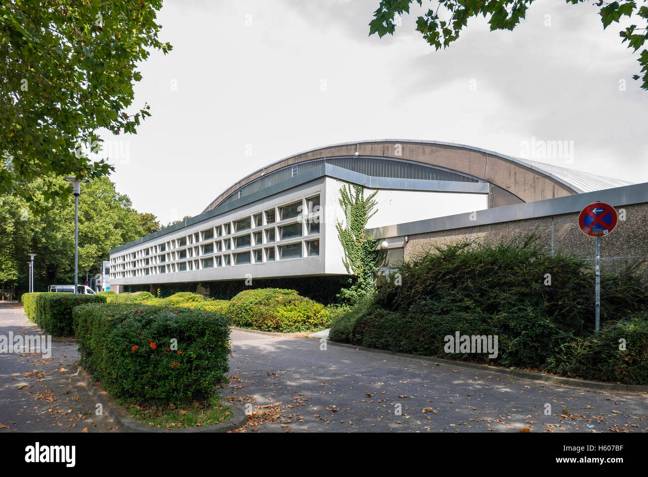 SV Darmstadt 98 German football club building. Darmstadt, Hesse, Germany Stock Photo