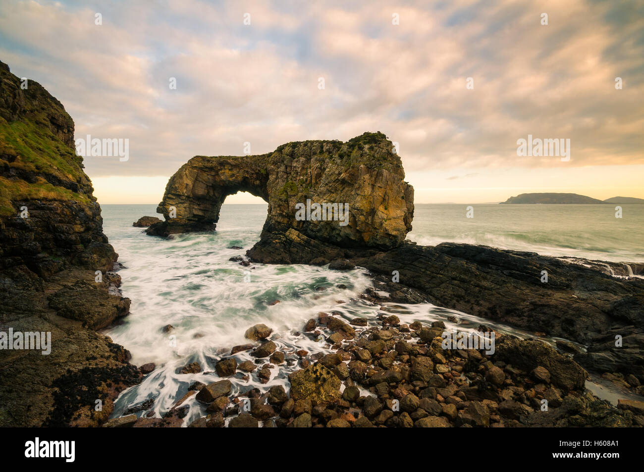 Great pollet sea arch Stock Photo