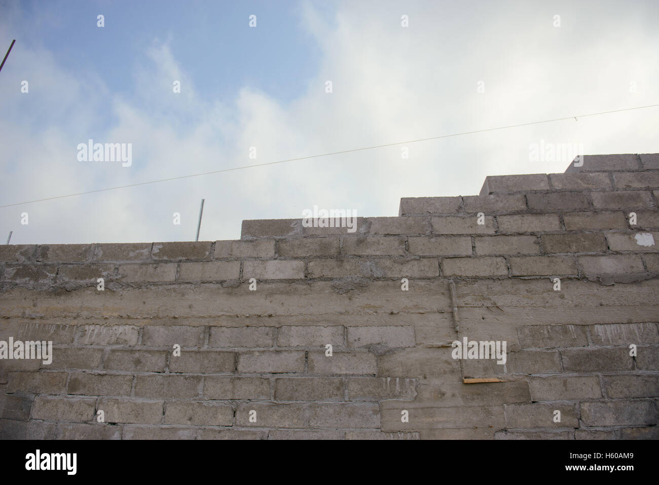 Gray grunge brick wall texture as a background Stock Photo - Alamy