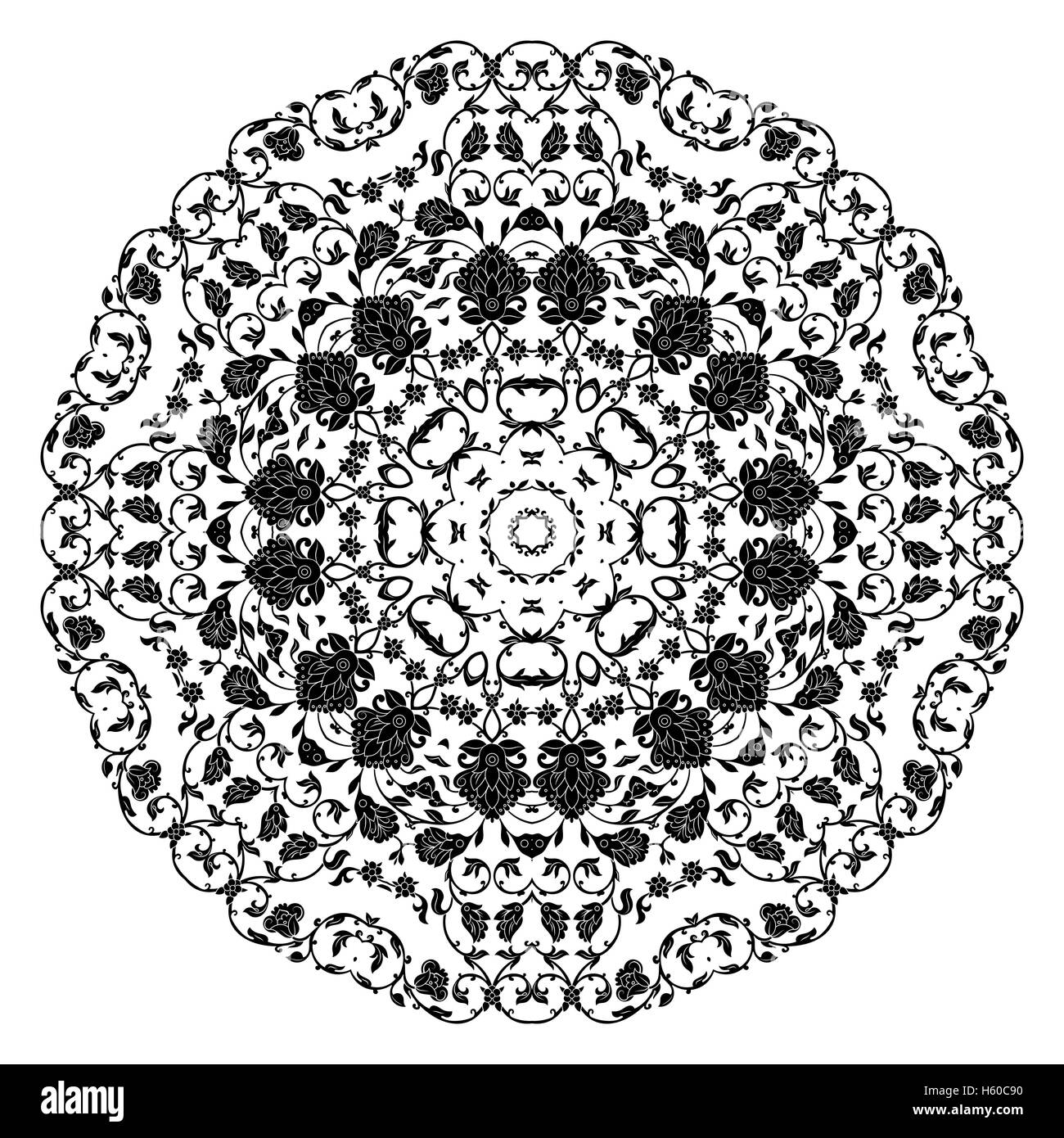 Mandala vector illustration Stock Vector Image & Art - Alamy