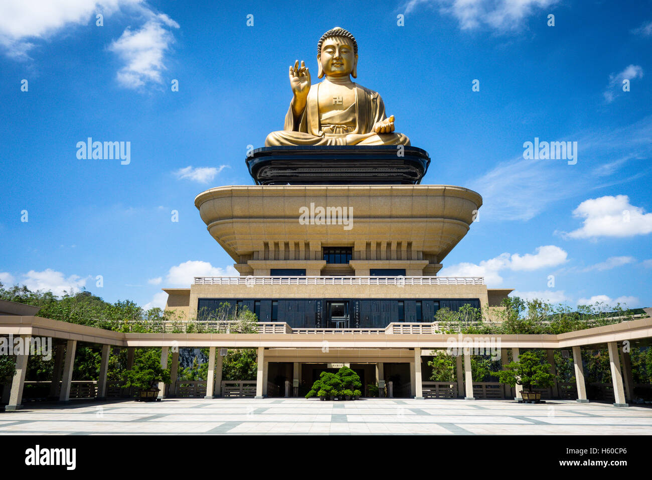 Buddha Statue at Fo Guang Shan Buddha Museum (Kaohsiung) Stock Photo