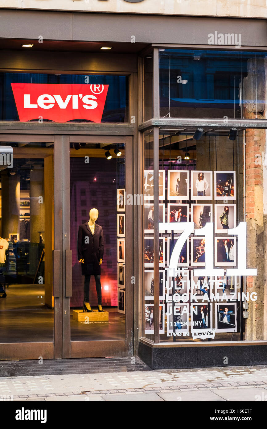 Levi's store, Regent Street, London 