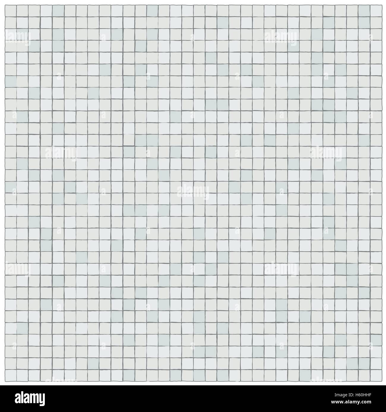 white uneven ceramic tiles seamless texture Stock Vector