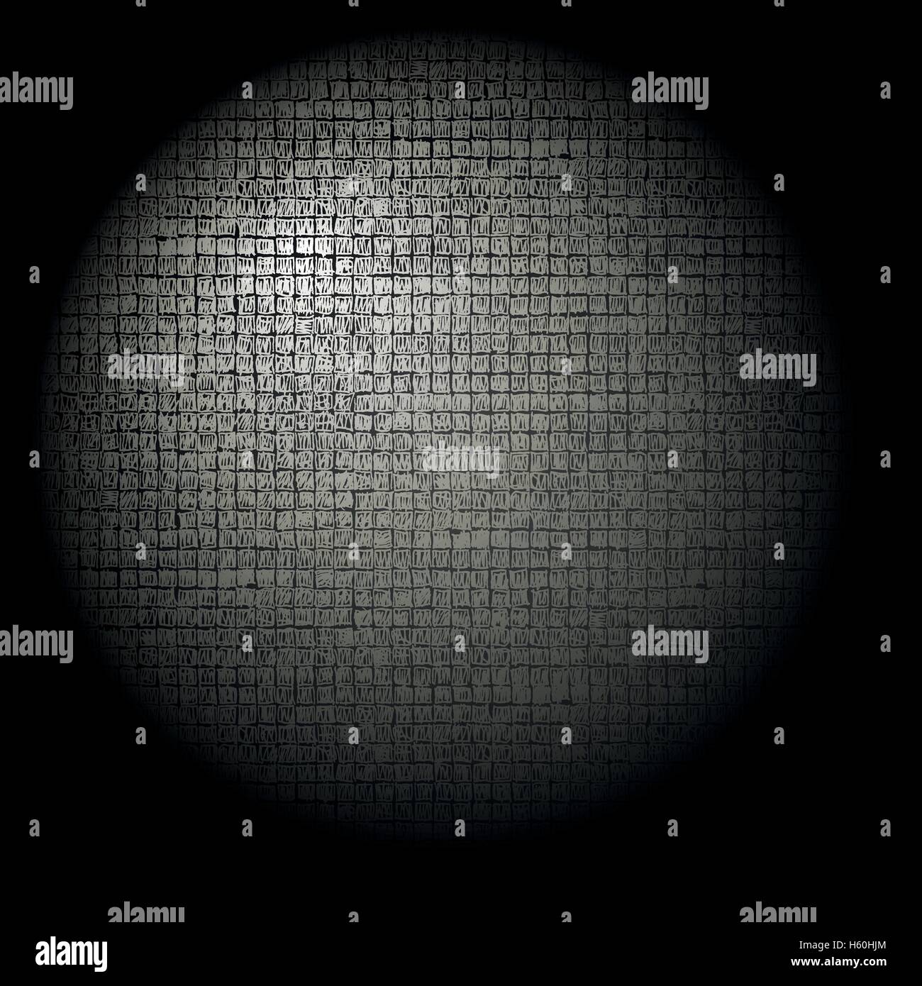 Pixel sketch dark globe background Stock Vector
