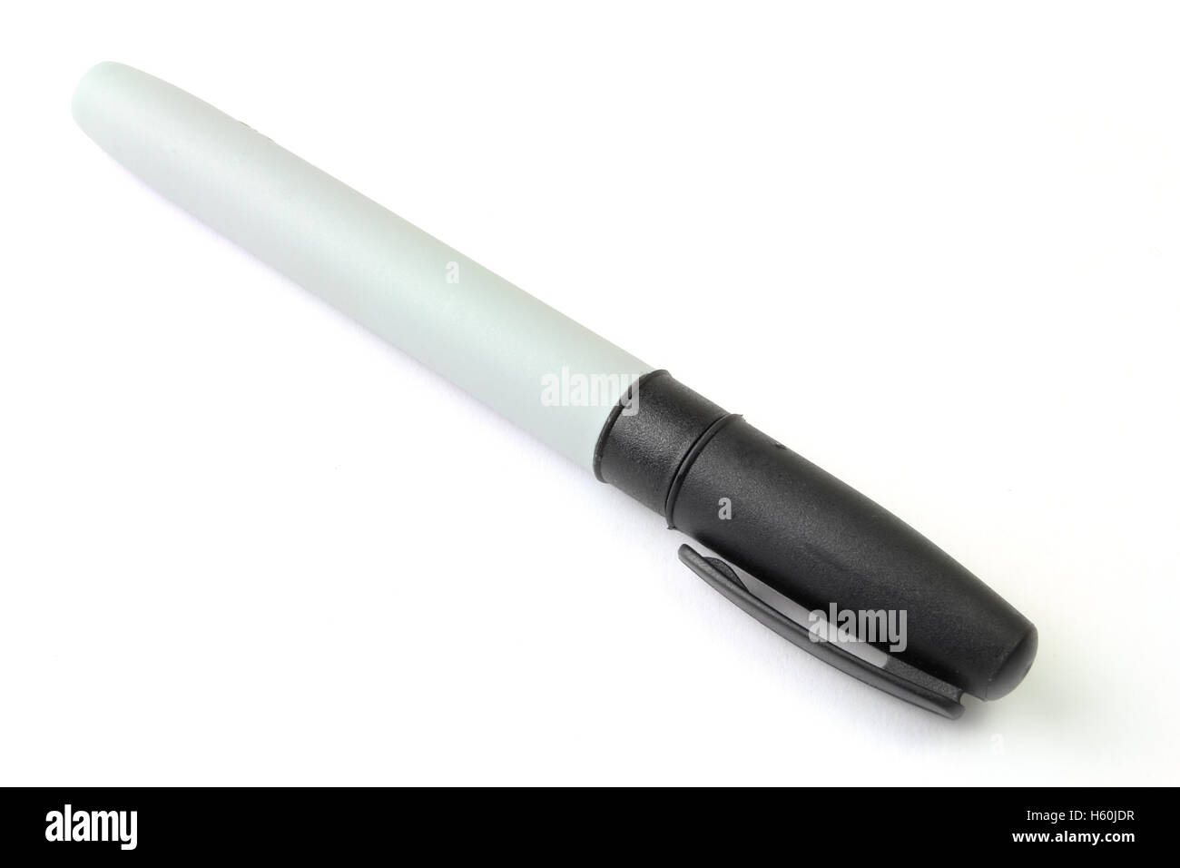 Black marker pen for flipchart or whiteboard Stock Photo