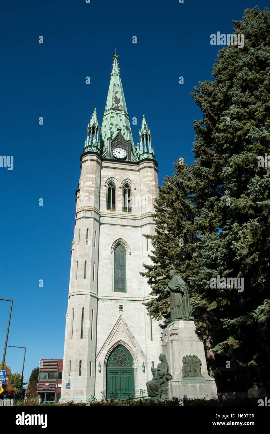 Canada, Quebec, Three Rivers aka Trois-Riveres. Cathedral of the ...
