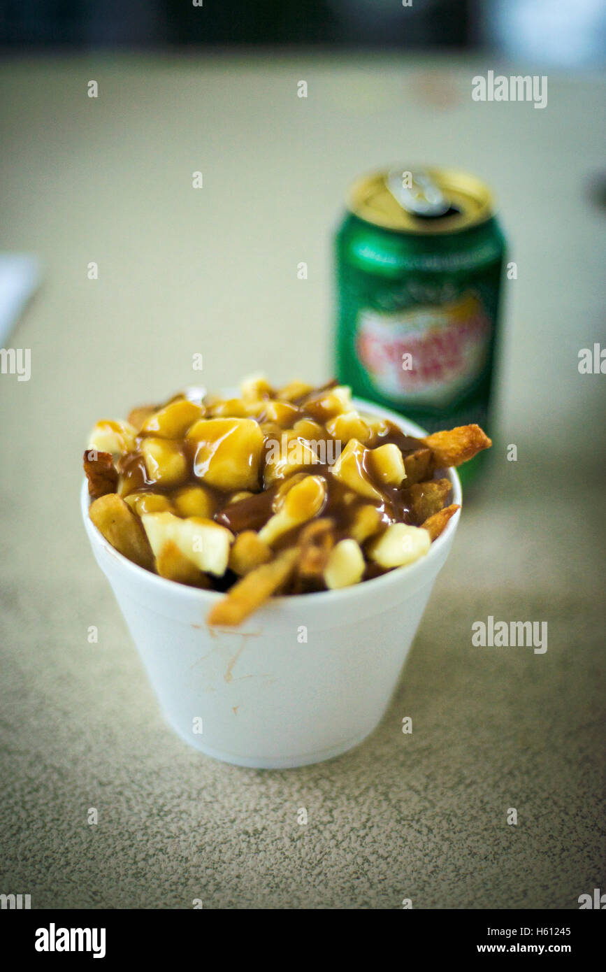 Cold Poutine Quebecois cuisine hi-res stock photography and images - Alamy