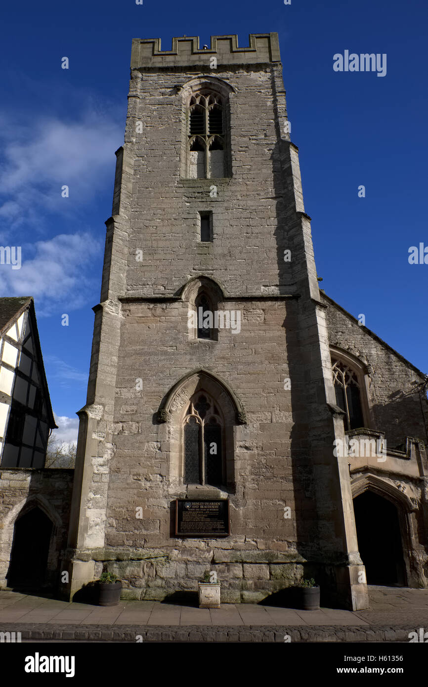 henley, arden, uk, warwickshire, high, street, village, england, house