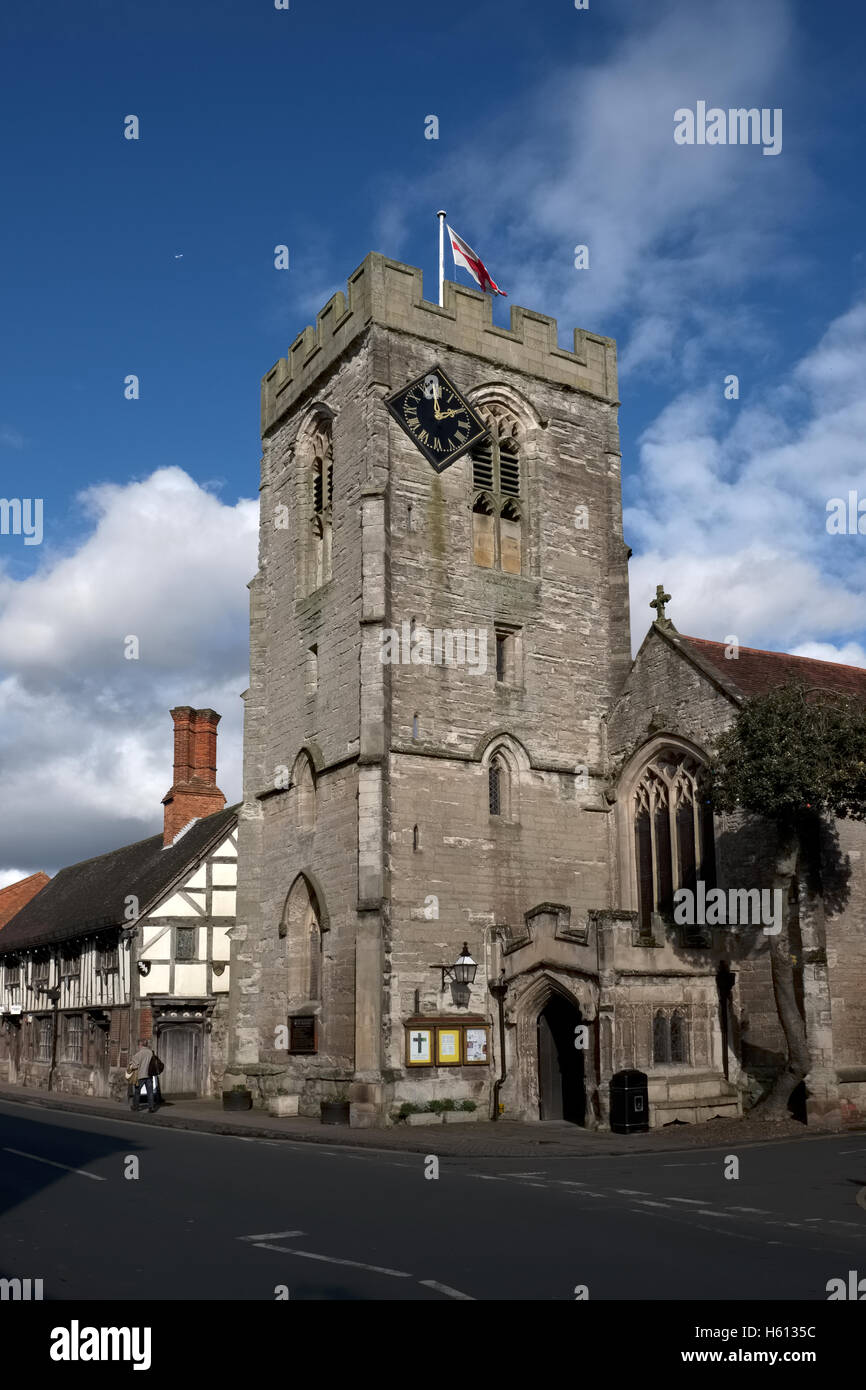 henley, arden, uk, warwickshire, high, street, village, england, house