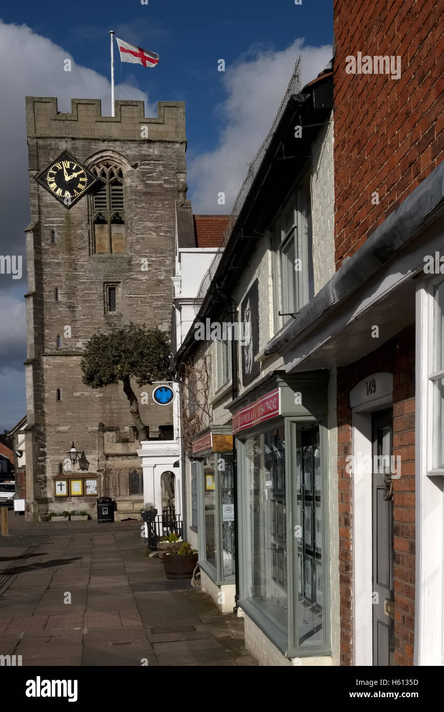henley, arden, uk, warwickshire, high, street, village, england, house